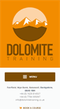 Mobile Screenshot of dolomitetraining.co.uk